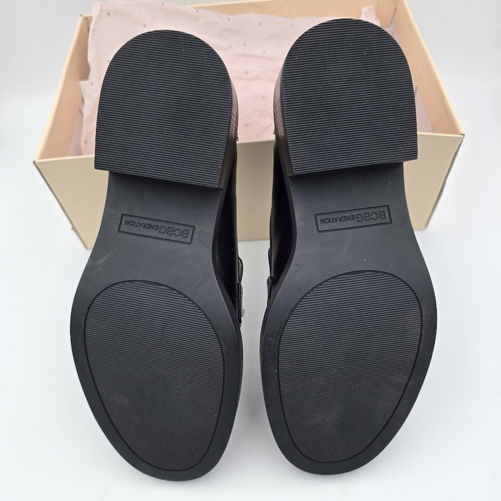 Like-New BCBGeneration Carli Crystal Bit Loafers, Black, 6.5M - Picture 15 of 16